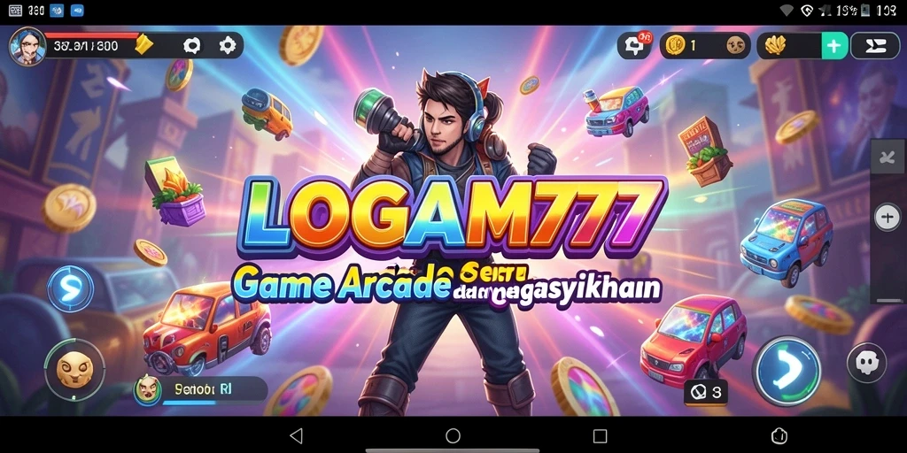 Screenshot menampilkan gameplay seru LOGAM777 yang memikat.