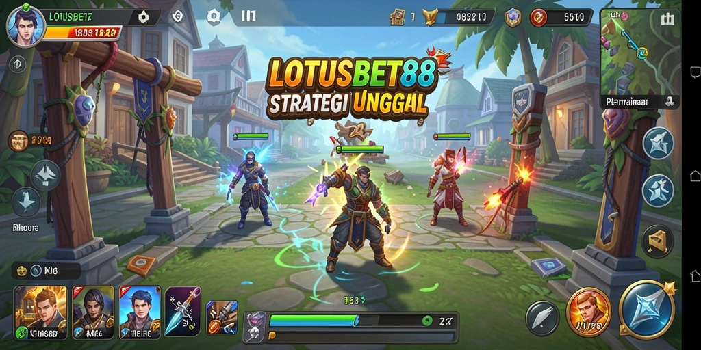 Tampilan menarik dari gameplay LOTUSBET88 yang penuh strategi.