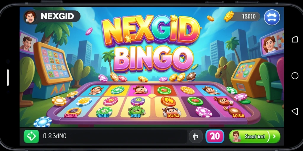 Tampilan gameplay NEXGID yang seru dan interaktif.