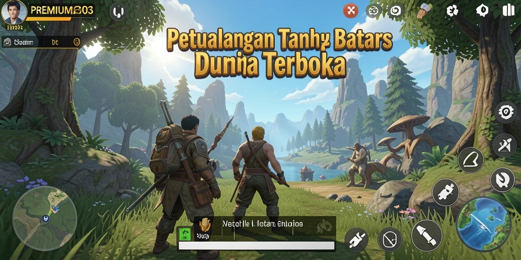 Gambaran menarik dari gameplay PREMIUM303 di dunia terbuka.