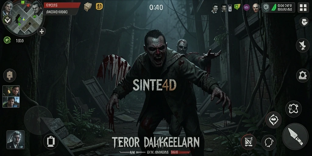 Gameplay mencekam dari SINTE4D yang penuh ketegangan.