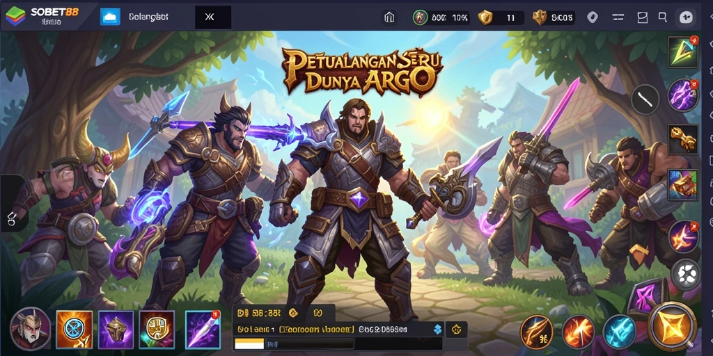 Tampilan menarik gameplay SOBET88 dalam aksi ARPG.