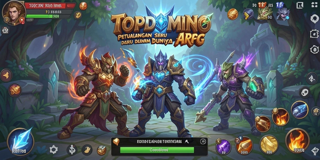 Screenshot permainan <strong>TOPDOMINO</strong> menampilkan pertempuran seru dan grafis menawan.
